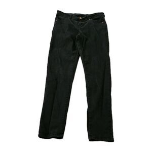 Universal Standard Jeans Womens 16 Long 16L Black Skinny Denim High-Rise Stretch